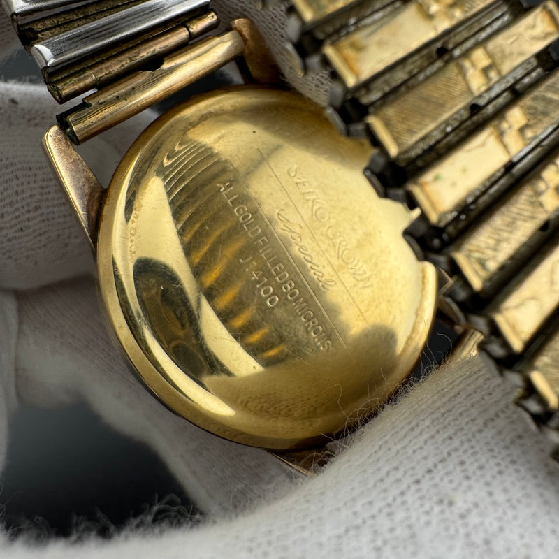 Seiko Crown Special Ref. J14100E Gold Plated Mechanical Dress Watch