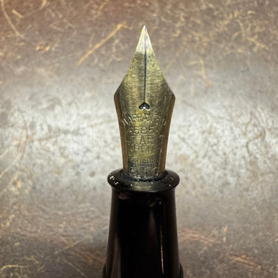 Ban-Ei Urushi Ebonite Fountain Pen 14K Gold 60 Nib FOR REPAIR