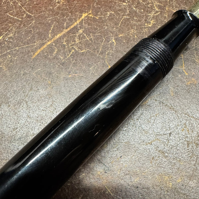 Ban-Ei Urushi Ebonite Fountain Pen 14K Gold 60 Nib FOR REPAIR