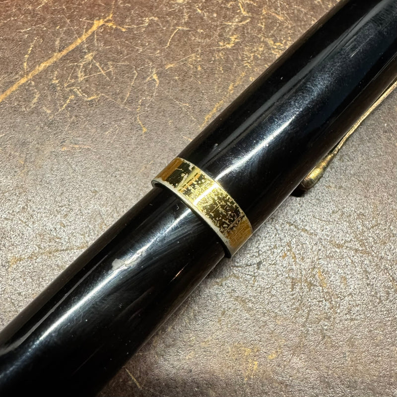 Ban-Ei Urushi Ebonite Fountain Pen 14K Gold 60 Nib FOR REPAIR