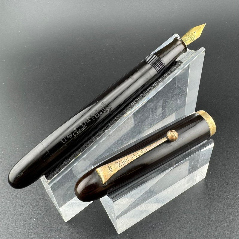 Warranted Superior Bird Pen Eyedropper Fountain Pen 14K Gold Fine Nib