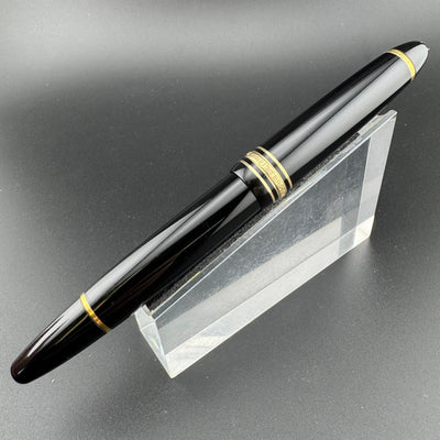 Montblanc Meisterstück No. 146 Fountain Pen 14K Gold Fine Nib Serviced Warranty