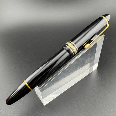 Montblanc Meisterstück No. 146 Fountain Pen 14K Gold Fine Nib Serviced Warranty