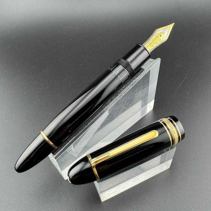 Montblanc Meisterstück No. 149 Fountain Pen 18C Gold Med Nib Serviced Warranty