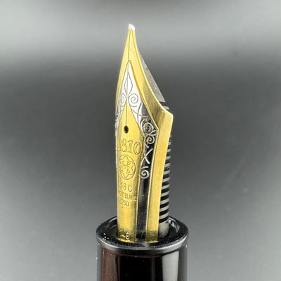 Montblanc Meisterstück No. 149 Fountain Pen 18C Gold Med Nib Serviced Warranty