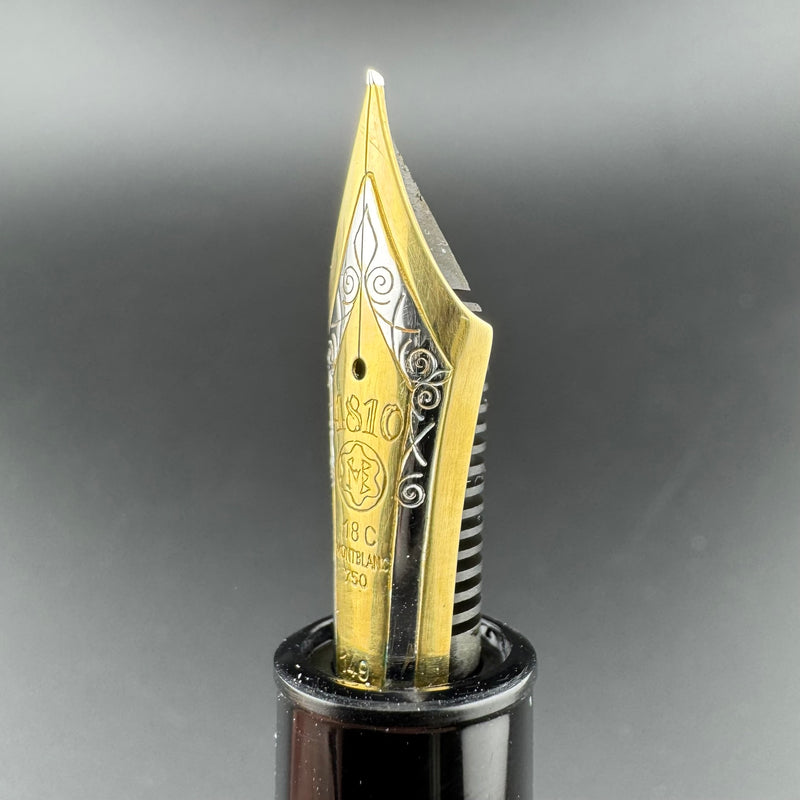 Montblanc Meisterstück No. 149 Fountain Pen 18C Gold Med Nib Serviced Warranty