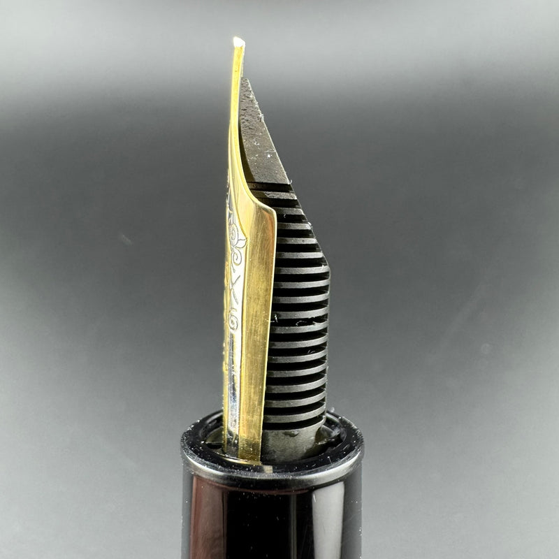 Montblanc Meisterstück No. 149 Fountain Pen 18C Gold Med Nib Serviced Warranty