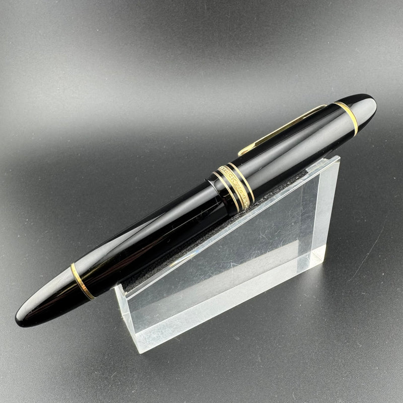 Montblanc Meisterstück No. 149 Fountain Pen 18C Gold Med Nib Serviced Warranty