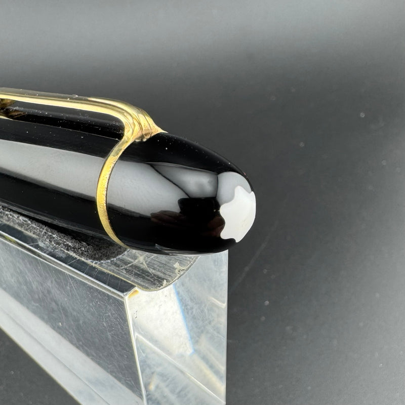 Montblanc Meisterstück No. 149 Fountain Pen 18C Gold Med Nib Serviced Warranty