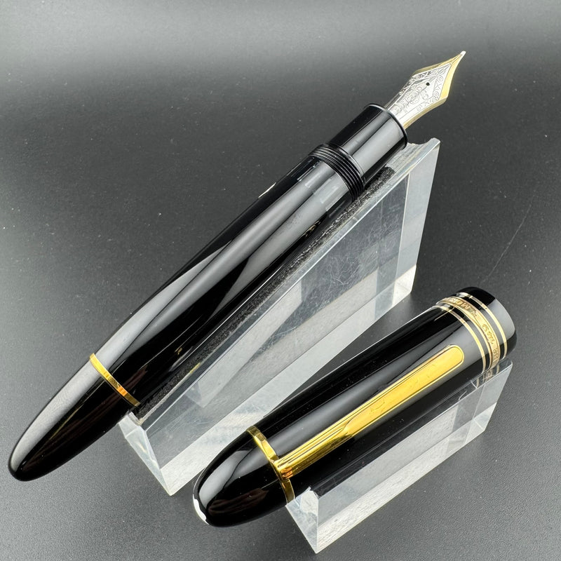 Montblanc Meisterstück No. 149 Fountain Pen 14C Gold Med Nib Serviced Warranty