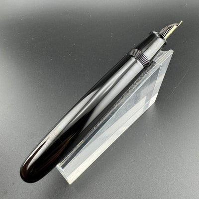 Ban-Ei Ebonite Urushi Eyedropper Fountain Pen 14K Gold 50 Nib Serviced