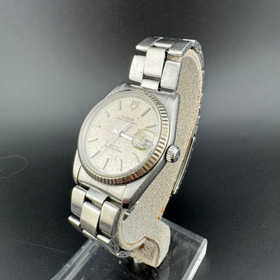 Tudor Prince Oysterdate Ref. 74034 Men's Automatic Watch Mosaic Dial