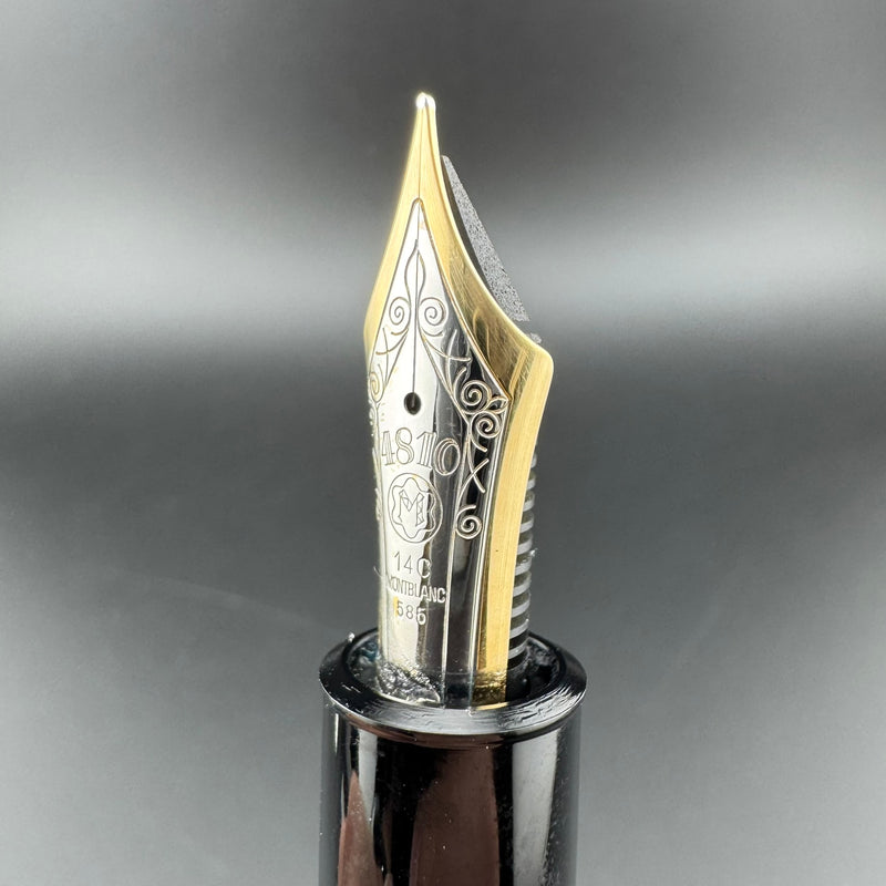Montblanc Meisterstück No. 149 Fountain Pen 14C Gold EF Nib Serviced w/Box