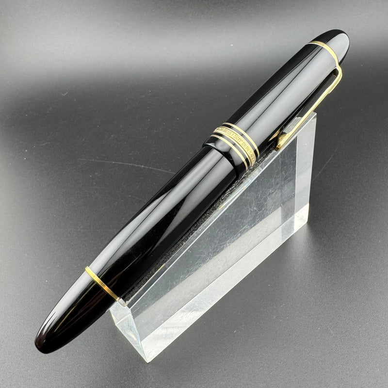 Montblanc Meisterstück No. 149 Fountain Pen 14C Gold EF Nib Serviced w/Box