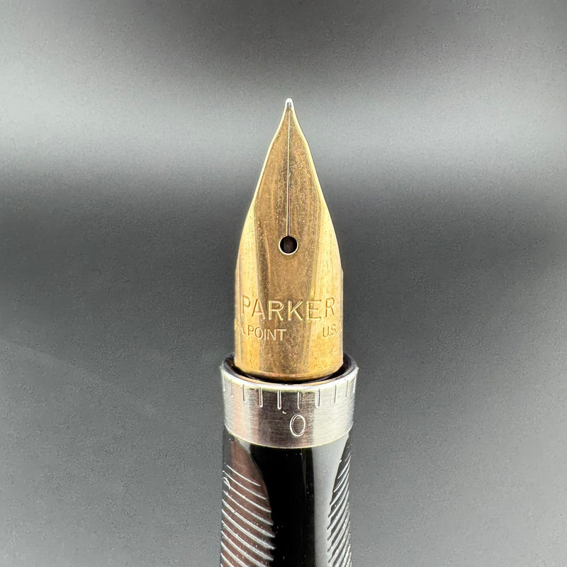 Parker 75 Presidential Keepsake Solid 14K Gold Fountain Pen 14K Gold Extra-Fine Nib