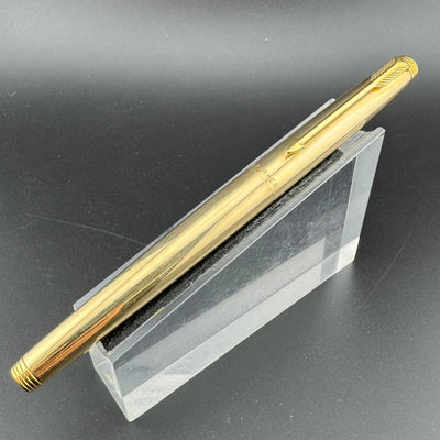 Parker 75 Presidential Keepsake Solid 14K Gold Fountain Pen 14K Gold Extra-Fine Nib