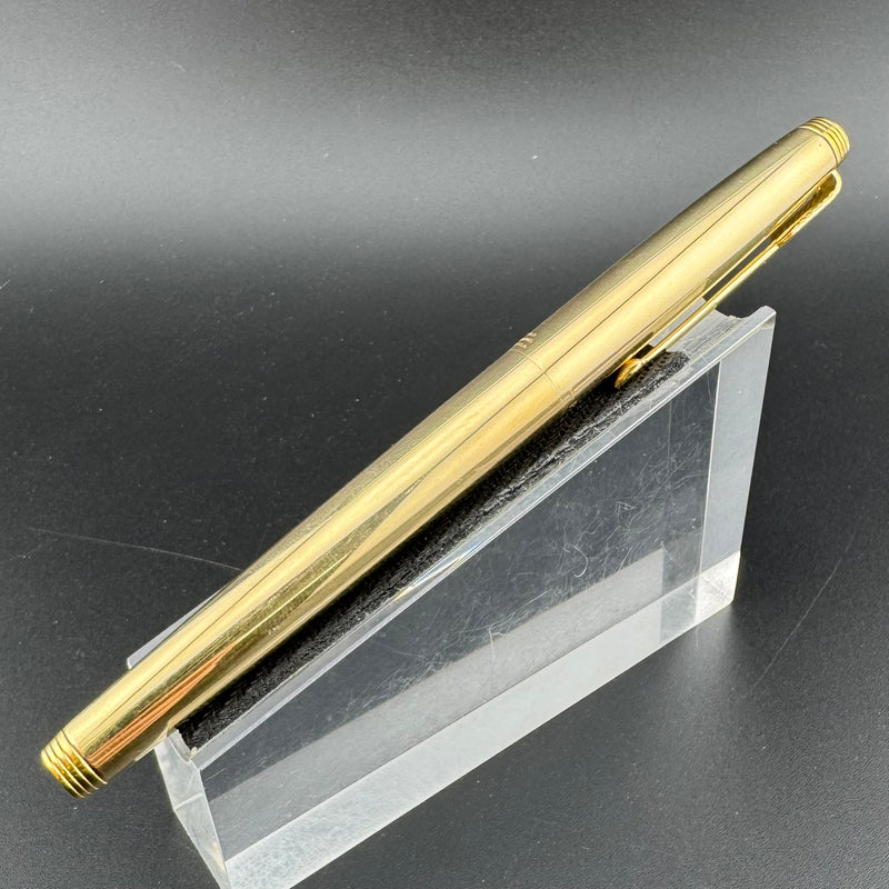 Parker 75 Presidential Keepsake Solid 14K Gold Fountain Pen 14K Gold Extra-Fine Nib