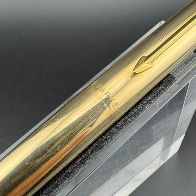 Parker 75 Presidential Keepsake Solid 14K Gold Fountain Pen 14K Gold Extra-Fine Nib