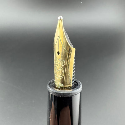 Montblanc Meisterstück No. 146 Fountain Pen 14C Gold OB Nib Serviced Warranty