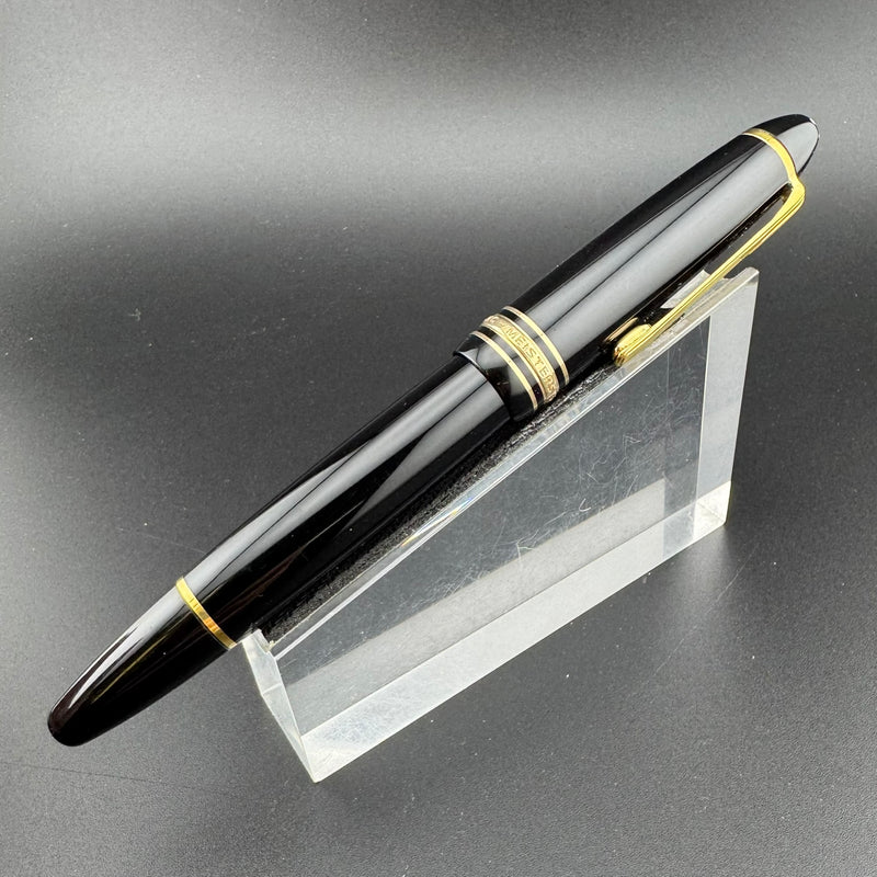 Montblanc Meisterstück No. 146 Fountain Pen 14C Gold OB Nib Serviced Warranty