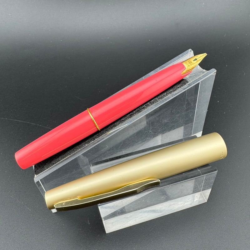 Sailor Pink Pocket Fountain Pen Steel Extra-Fine Nib For Parts