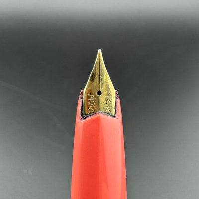 Morison MG-Gold Pocket Fountain Pen 14K Gold Fine Nib - For Repair