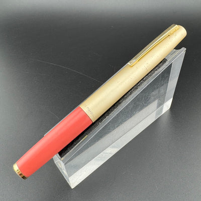 Morison MG-Gold Pocket Fountain Pen 14K Gold Fine Nib - For Repair