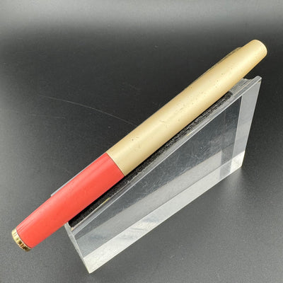 Morison MG-Gold Pocket Fountain Pen 14K Gold Fine Nib - For Repair