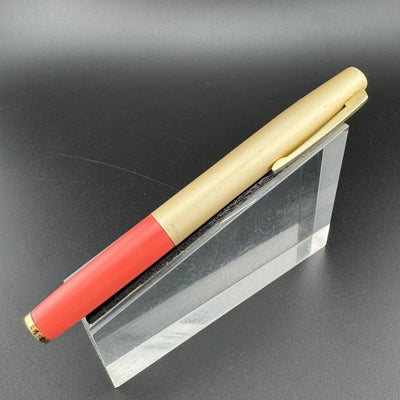 Morison MG-Gold Pocket Fountain Pen 14K Gold Fine Nib - For Repair