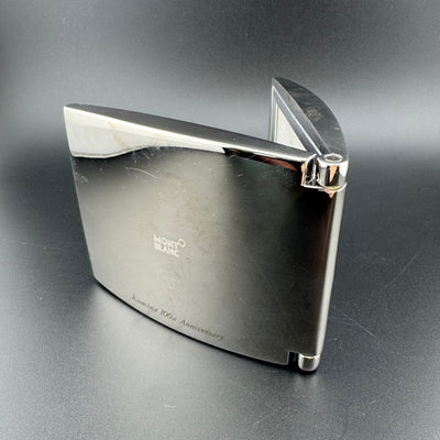 Montblanc Double Folding Clamshell Picture Frame Stainless Steel