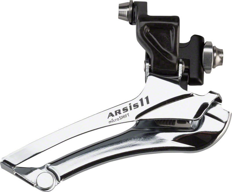 Microshift Arsis Carbon FD-R88C: Deragliatore Anteriore Leggero E Preciso – Compatibile Shimano, SRAM, Campagnolo
