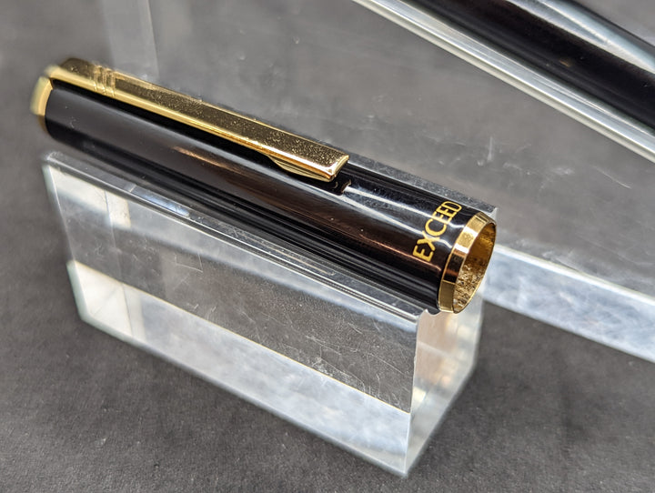 EXCEED Black & Gold Fountain Pen Fine nib – G.C. Murphy
